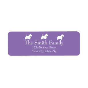 White Scotties Etiket