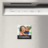 White Script Established Grandma  Magneet (Insitu (Vaatwasser))