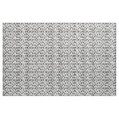 White script midden jaren 1950 silhouet stof (Yard (91,4 cm))