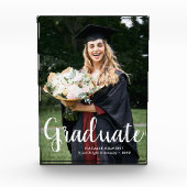 White Script Modern Afstuderen Afstuderen Fotoblokken