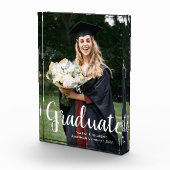 White Script Modern Afstuderen Afstuderen Fotoblokken