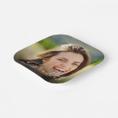 White Script Photo Overlay Graduparty Papieren Bordje