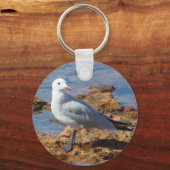White Seagull - Sleutelhanger (Voorkant)