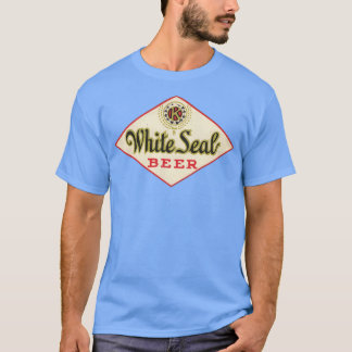 White Seal Bier Retro Defunct Breweriana T-shirt