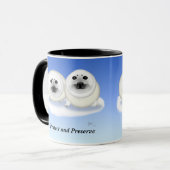 White Seal Pups Mok (Voorkant links)