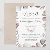 White Seashell Beach doen we nog steeds aan vernie Kaart (Voorkant / Achterkant)