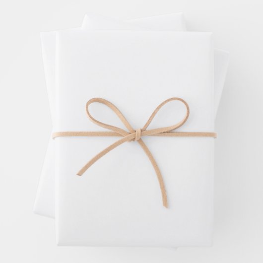 White Semi-Glossy Wrapping Paper (In situ)