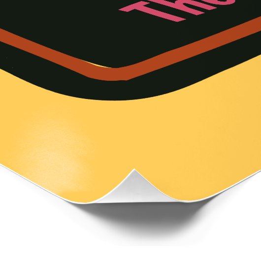 White Shaggy Dog verjaardagsfeestje Perfect Poster (Hoek)