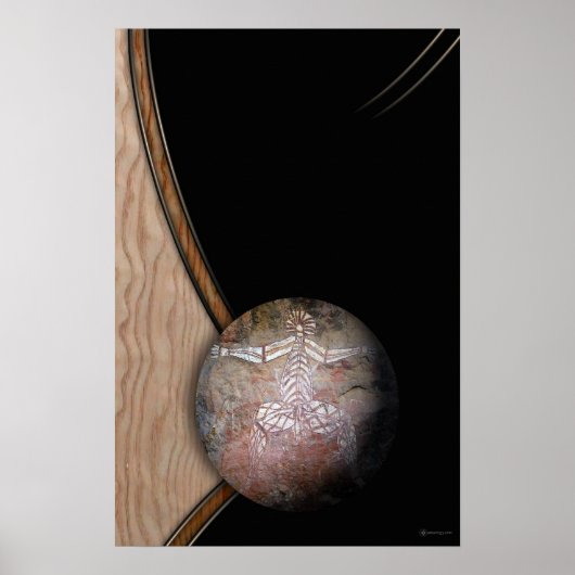 WHITE SHAMAN POSTER (Voorkant)