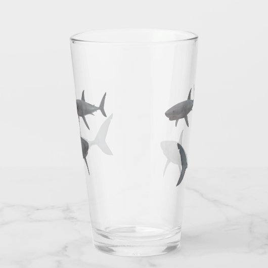 White Shark Glass Glas (Rechts)