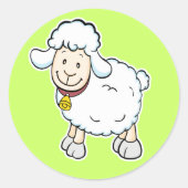 White Sheep sticker (Voorkant)