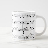 White Sheet Music Grote Koffiekop (Rechts)