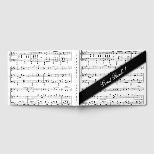 White Sheet Muziek Gastenboek (Volledig)
