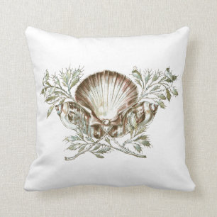 White Shell Kussen