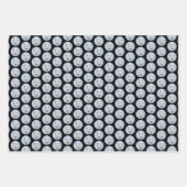 White Shepherd Painting - Cute Original Dog Art Inpakpapier Vel (Voorkant 3)