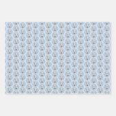 White Shepherd Painting - Cute Original Dog Art Inpakpapier Vel (Voorkant)