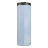 White Shepherd Painting - Cute Original Dog Art Thermosbeker (Achterkant)