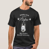 White Shepherd White Shepherd Shepherd T-shirt (Voorkant)