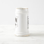 White Shield Stien Bierpul (Center)