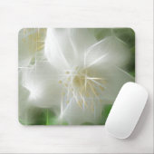 White Shiny Jasmine Muismat (Met muis)