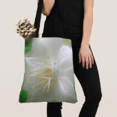 White Shiny Jasmine Tote Bag (Dichtbij)