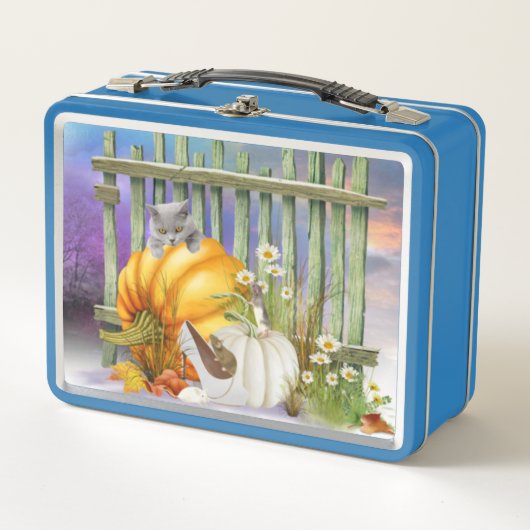 White Shoe Lost in Pumpkin Patch Collage (Voorkant)