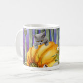 White Shoe Lost in Pumpkin Patch Koffiemok (Voorkant links)