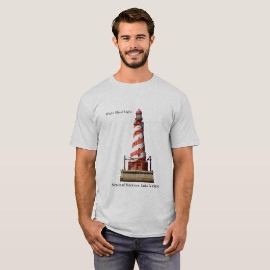 White Showlight shirt light (Voorkant volledig)