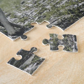 White Siberian Husky Jigzaag Puzzle Legpuzzel (Zijkant)