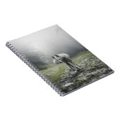 White Siberian Husky-laptop Notitieboek (Rechterzijde)