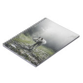 White Siberian Husky-laptop Notitieboek (Linkerzijde)