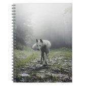 White Siberian Husky-laptop Notitieboek (Voorkant)