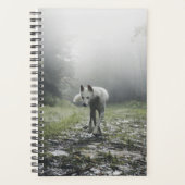 White Siberian Husky Planner (Voorkant)
