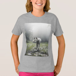 White Siberian Husky T-Shirt