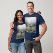 White Siberian Husky T-Shirt (Unisex)