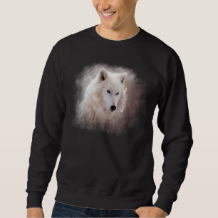 WHITE SIBERIAN HUSKY. TRUI