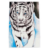 White Siberian Tiger Sow Medium Cadeauzakje (Achterkant)