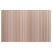 White, Sienna, Black en Dark Salmon Pattern Stof (Yard (91,4 cm))