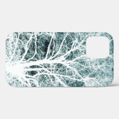 White silhouetted tree Hoesje-Mate iPhone case (Achterkant (horizontaal))