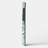 White silhouetted tree Hoesje-Mate iPhone case (Achterkant / Links)