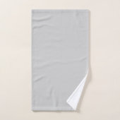 White Silver Bad Handdoek (Handdoek)