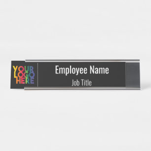 White Simple Business Logo Bureau Naambordje