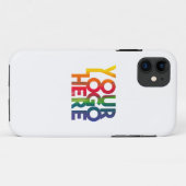 White Simple Business Logo Case-Mate iPhone Case (Achterkant (horizontaal))