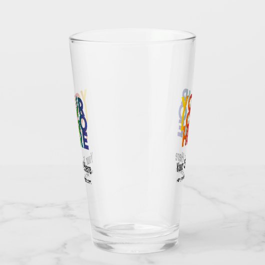 White Simple Business Logo Glas (Rechts)