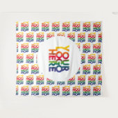 White Simple Business Logo Wandkleed (Voorkant (horizontaal))