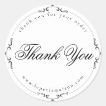 White Simple Dankjewel Vlaamse  Elegant