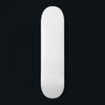 White Skateboard<br><div class="desc">White Color Skateboard. Gewoon wit schaats dek. Geconsolideerd wit</div>