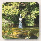 White Snake Pagoda / Hakuja No Tsuka Bier Onderzetter (Voorkant)