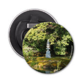 White Snake Pagoda / Hakuja No Tsuka Button Flesopener (Voorkant)