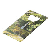 White Snake Pagoda / Hakuja No Tsuka Creditkaart Flessenopener (Achterkant Gekanteld)